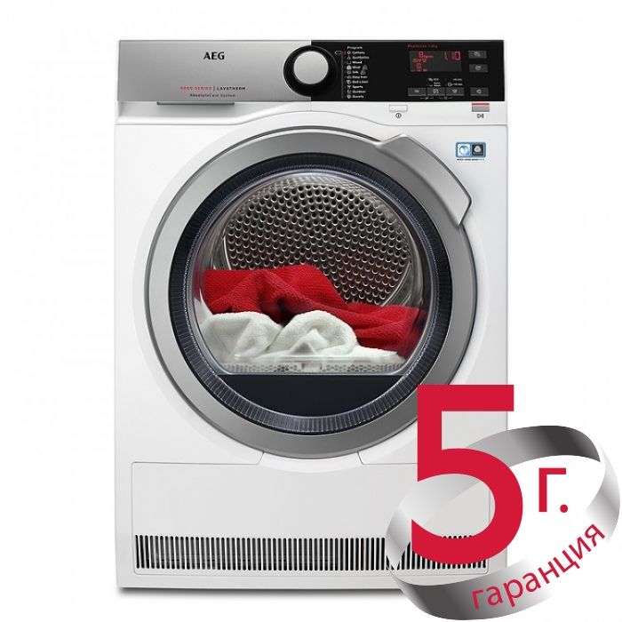 Сушилня AEG T8DEE48S Сушилня AEG T8DEE48S